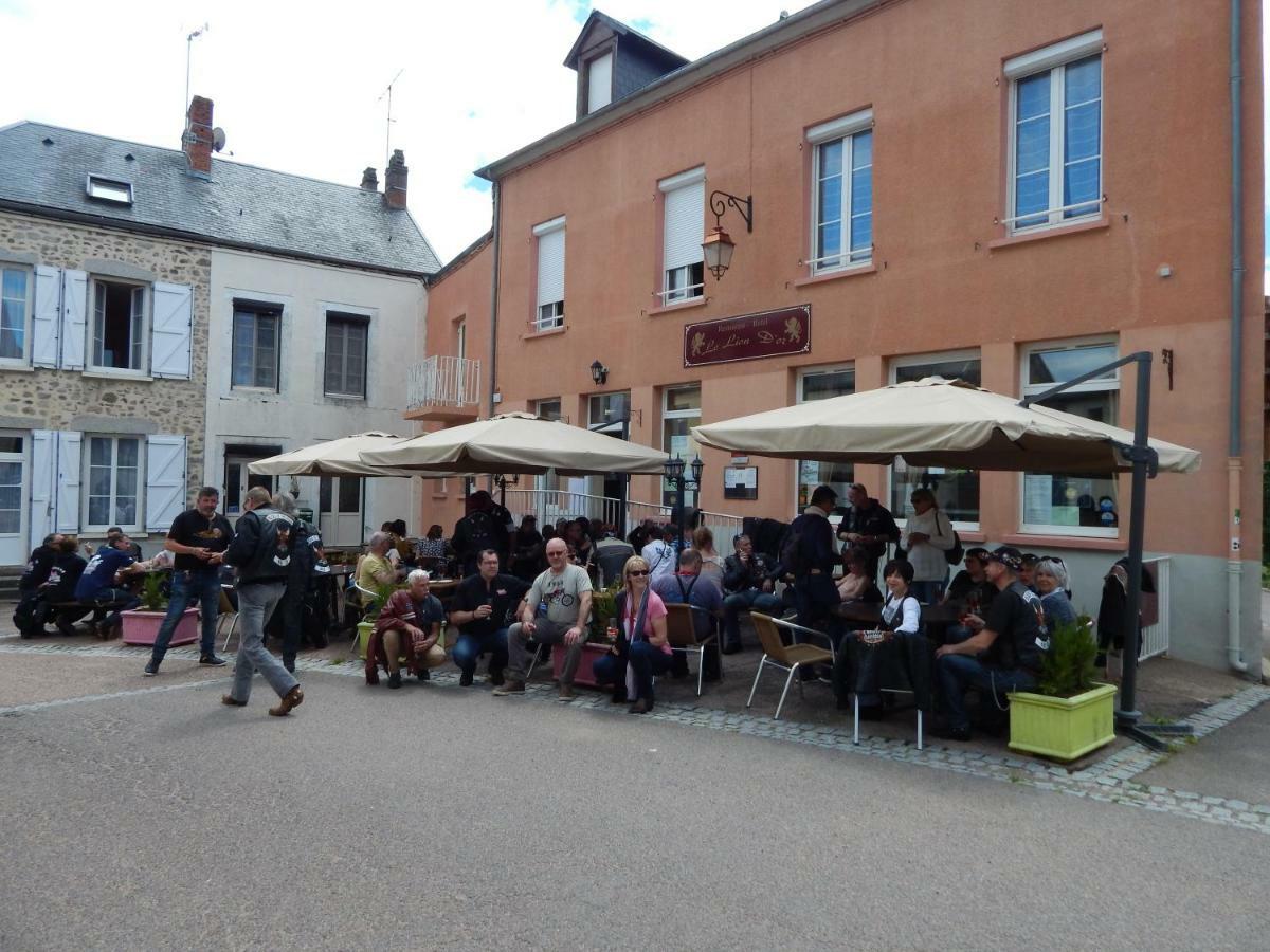 Le Lion D'Or Hotel Ouroux-en-Morvan Exterior photo