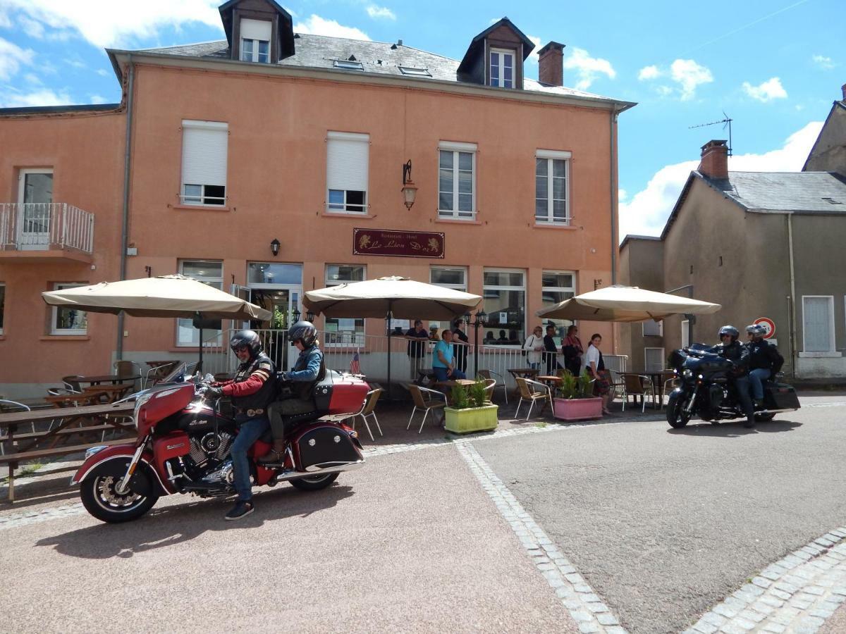 Le Lion D'Or Hotel Ouroux-en-Morvan Exterior photo